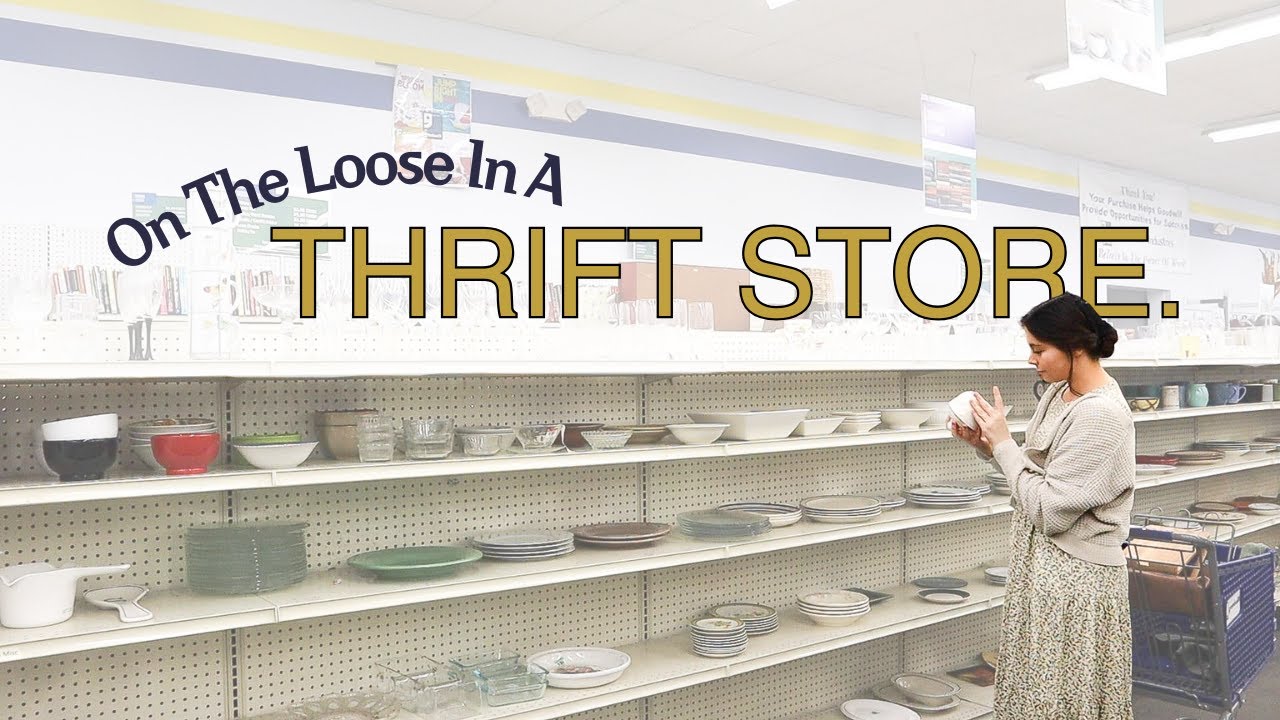 MOM'S NIGHT OUT! Thrift Shopping, Bible Study, & A Thrift Haul! Mennonite Mom of 3 Under 3!