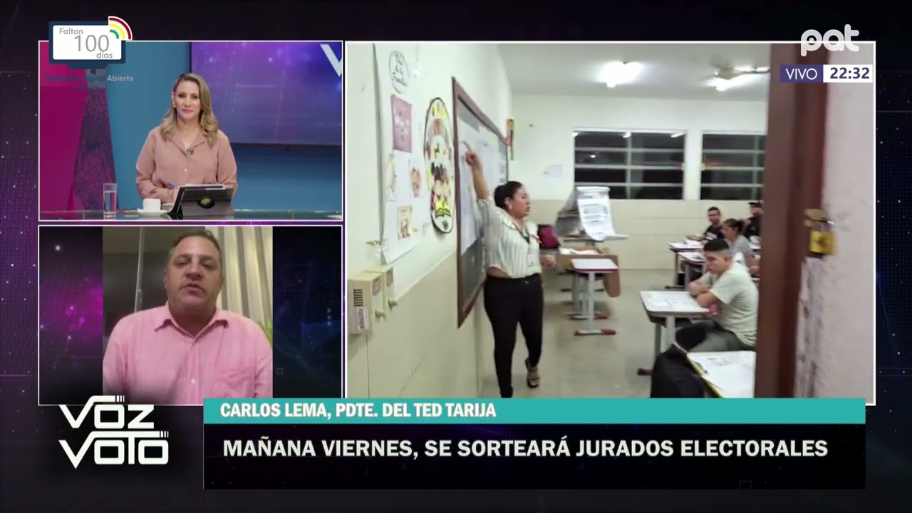 Entrevista con  Carlos Lema, presidente del TED Tarija