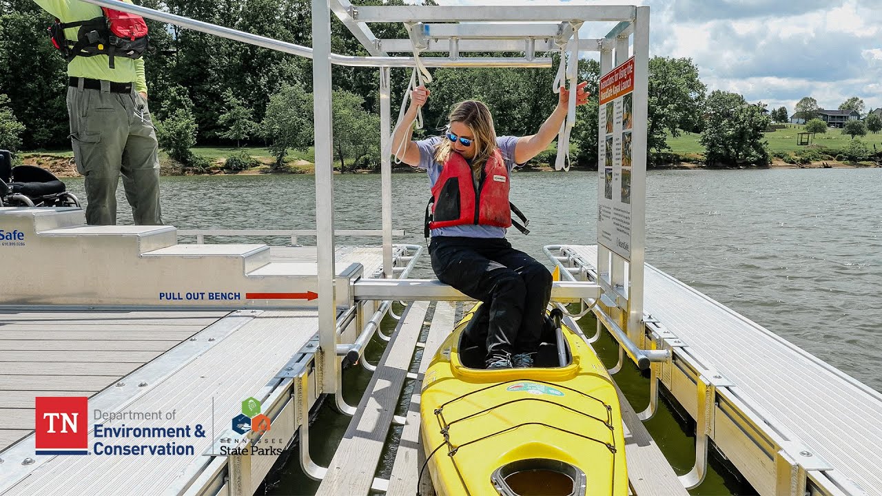 Accessible Kayak/Canoe Launch at Tennessee State Parks