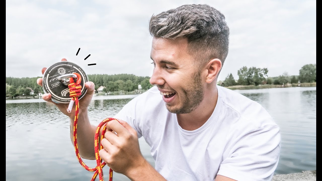 Egy erős MÁGNESSEL horgásztam!