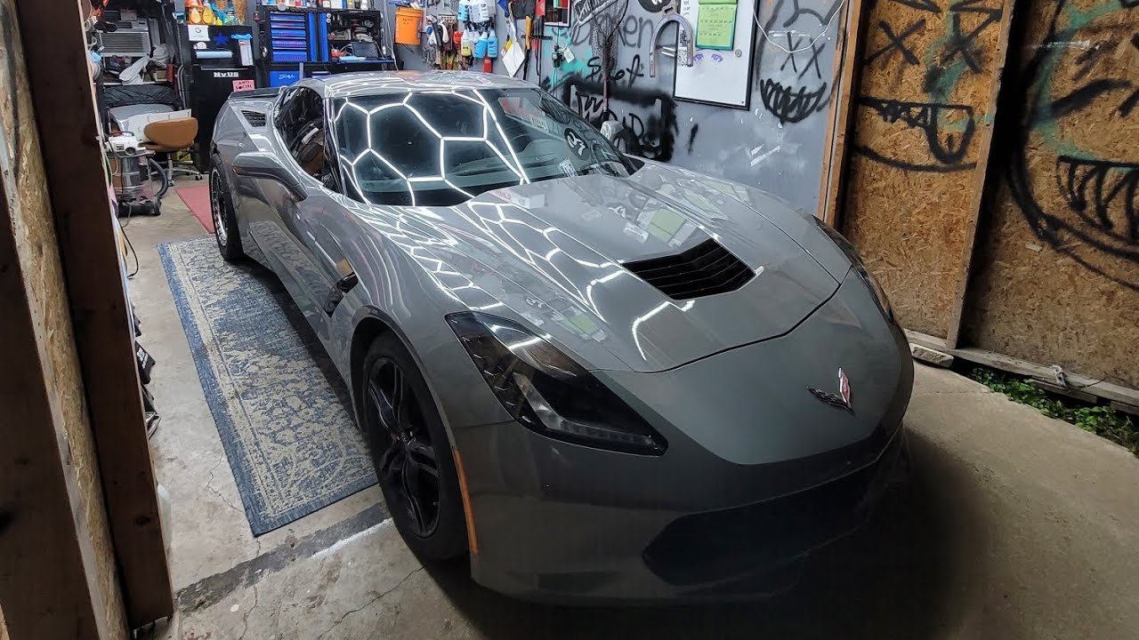 !!! C7 CORVETTE GOING NARDO GREY !!! ???CHEETAHWRAP DEFECTS???
