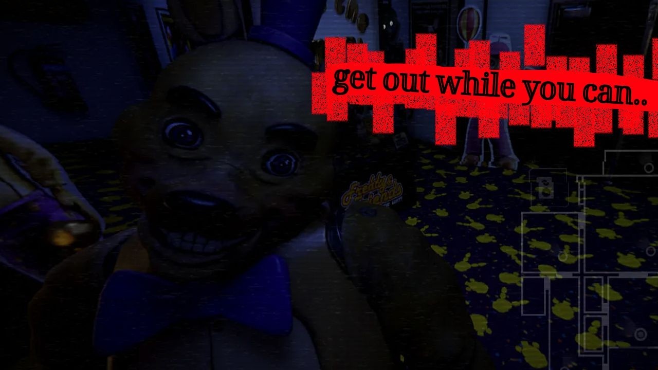 FNAF Forgotten at Fredbear's is mad creepy..