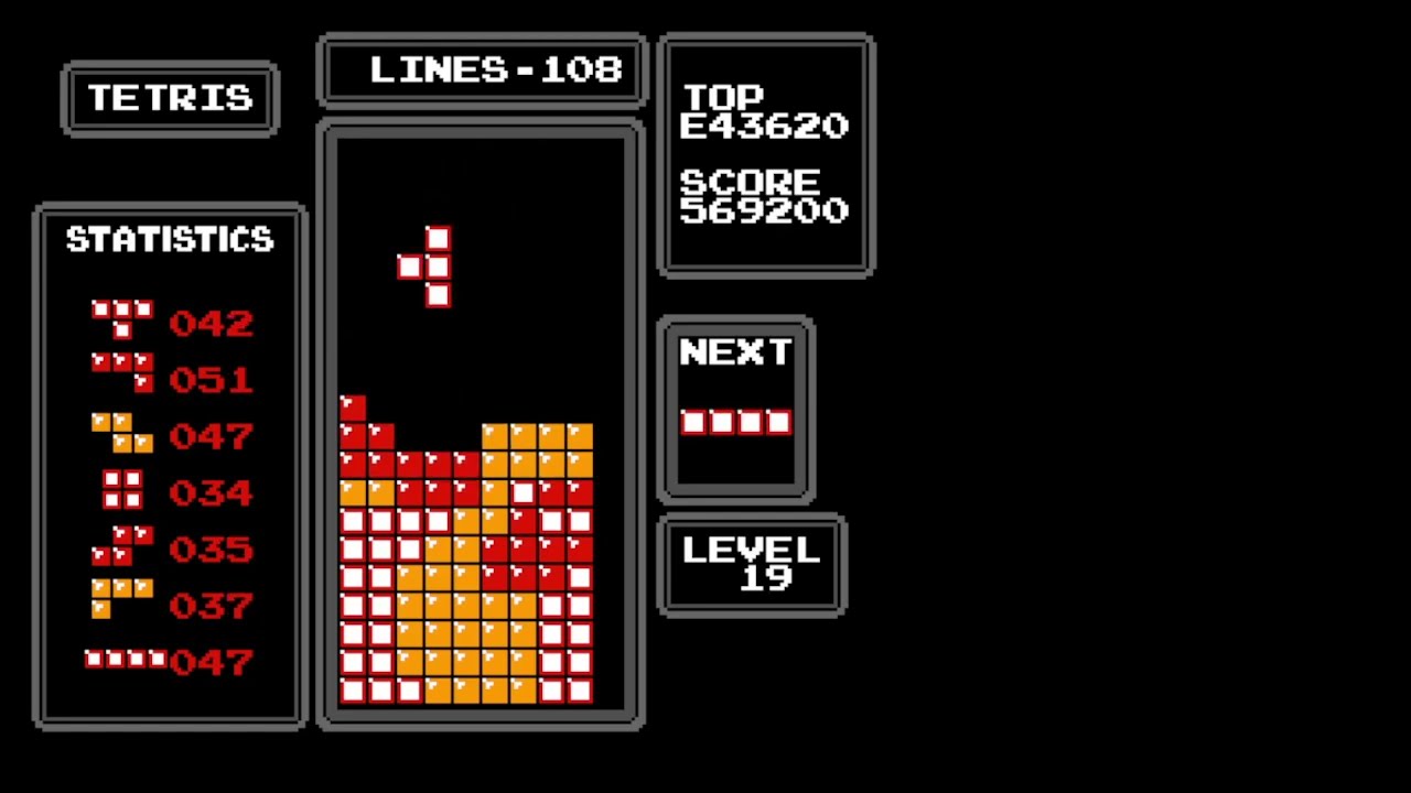 My First Pre-39 Rollover - Nes Tetris