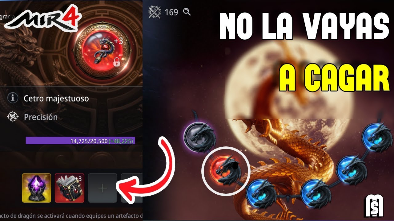 DESCENSO DEL DRAGON DIVINO, LA GRACIA DE ARTEFACTOS, Y MAS, ASI ES LA NUEVA ACTUALIZACIÓN DE MIR4