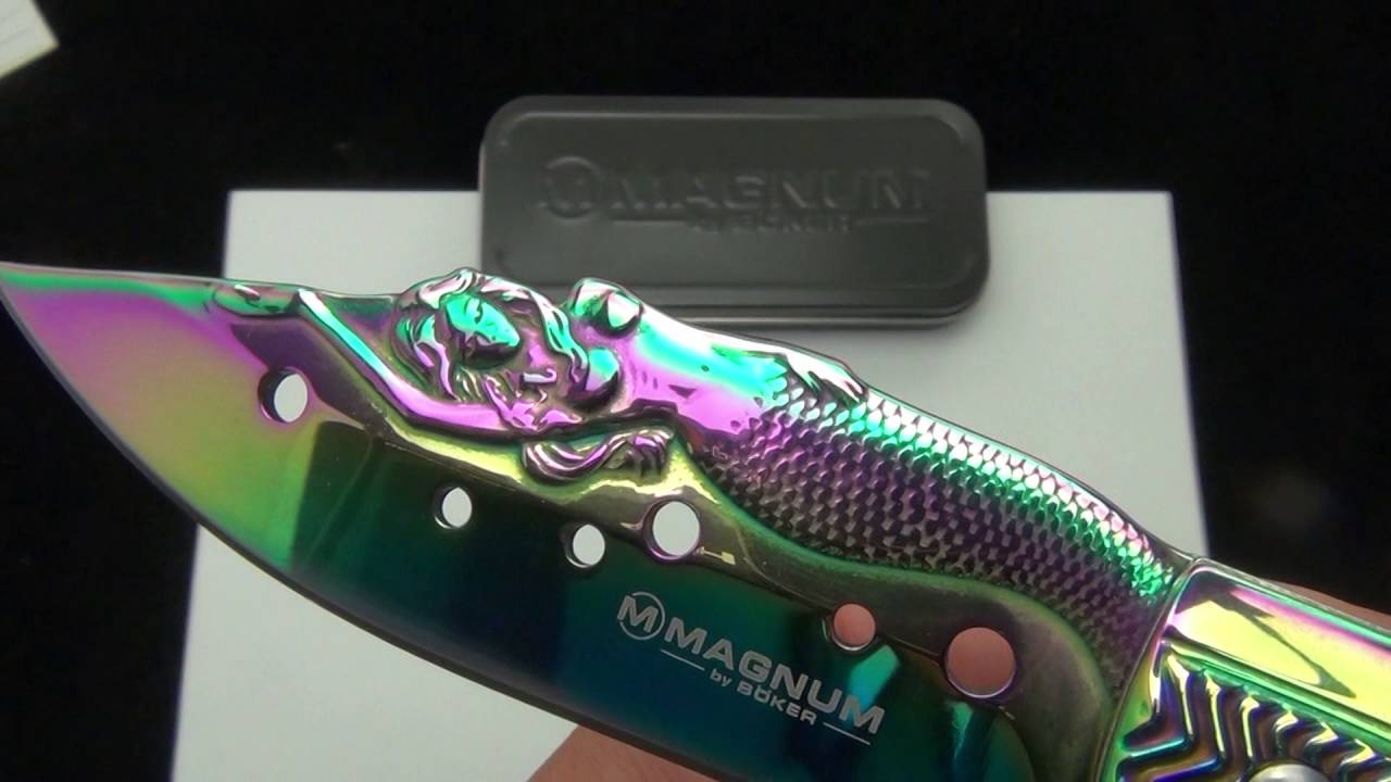Mermaid Flipper... Best Knife Gift Ever!
