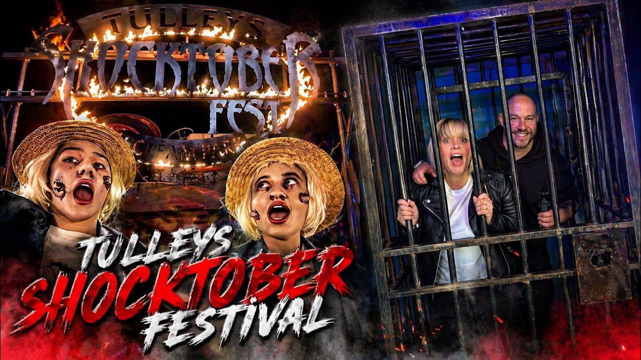 The UK's BEST Scare Attraction | Tulleys Shocktober Fest Scream Park 2025 | Vlog 