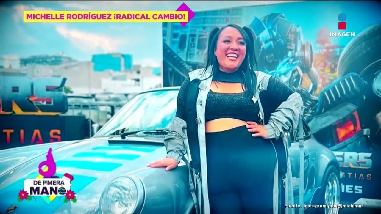 Michelle Rodríguez revela qué la orilló a bajar de peso | De Primera Mano