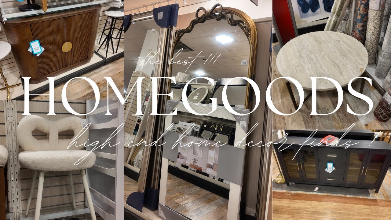 Лучшие находки элитного декора для дома в Homegoods в 2025 году.