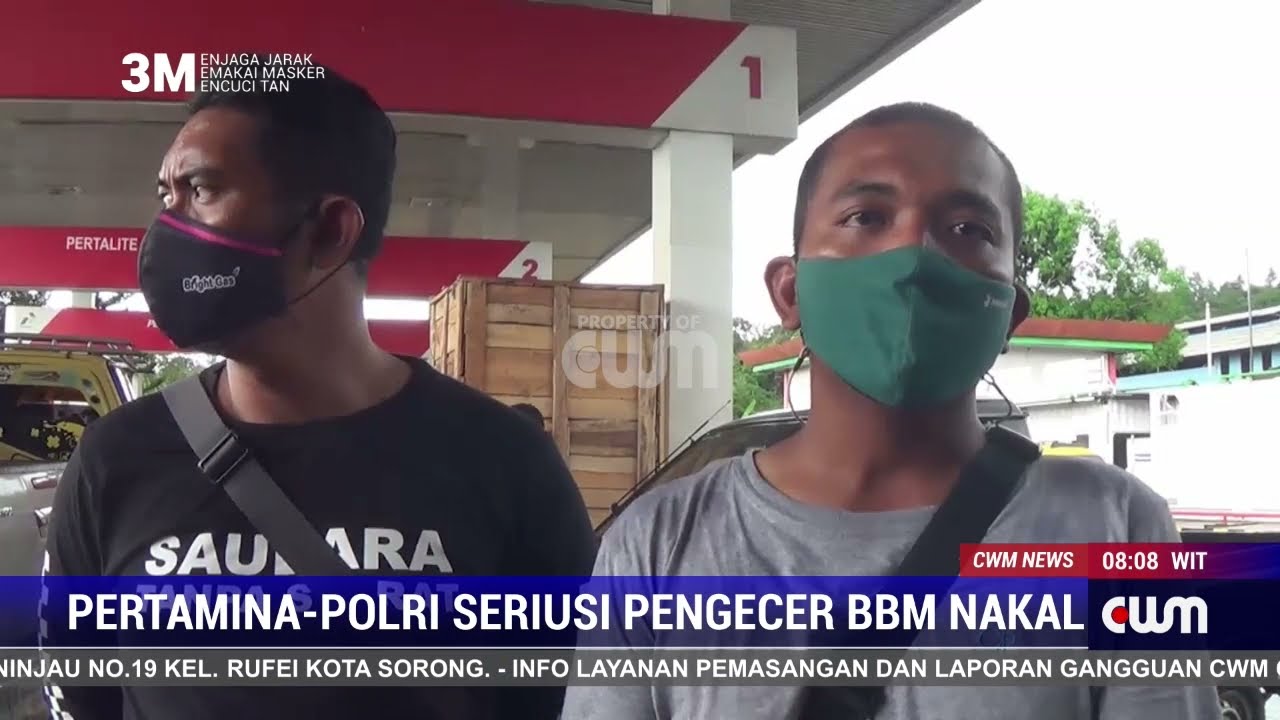 PERTAMINA POLRI SERIUSI  PENGECER BBM NAKAL