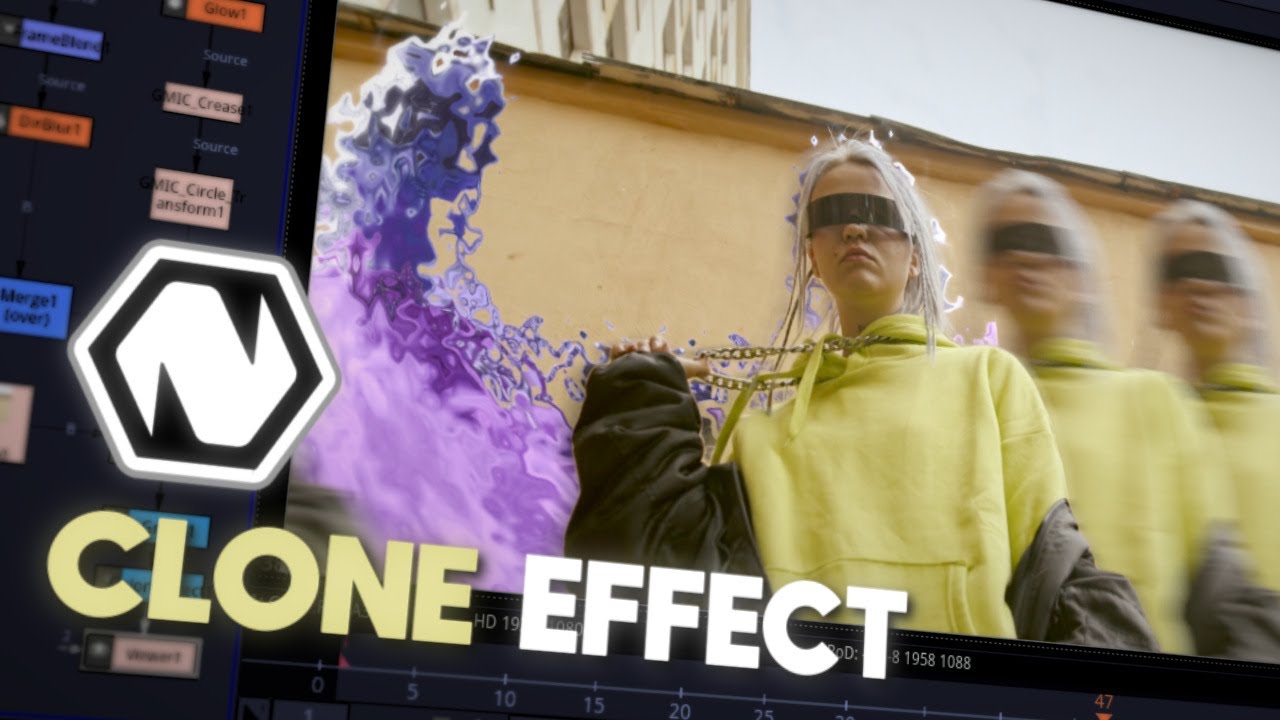 Natron | Mercury Clone Slide Effect Tutorial