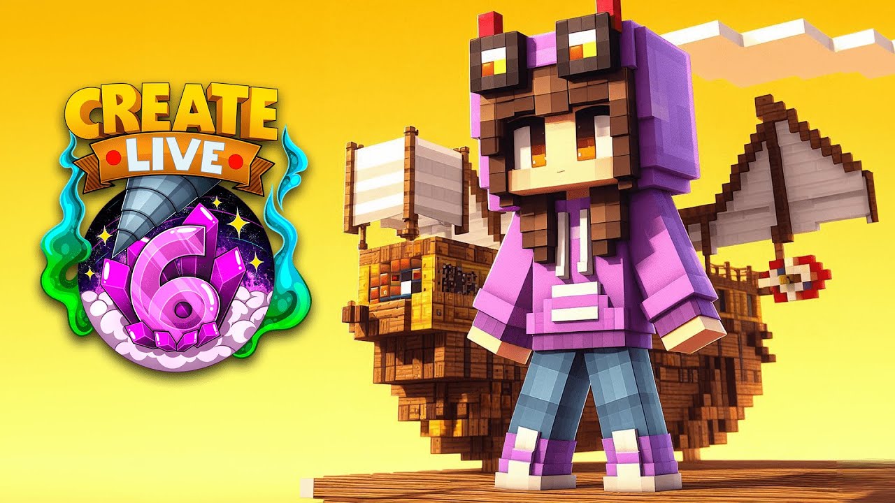 🔴Server zocken+ Create Live 6 Zauber maxen!🔴