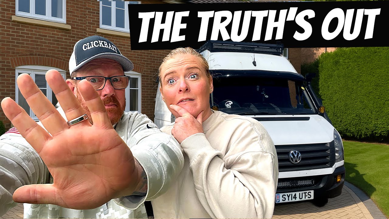 Time To Come Clean About Us Living In a Van
