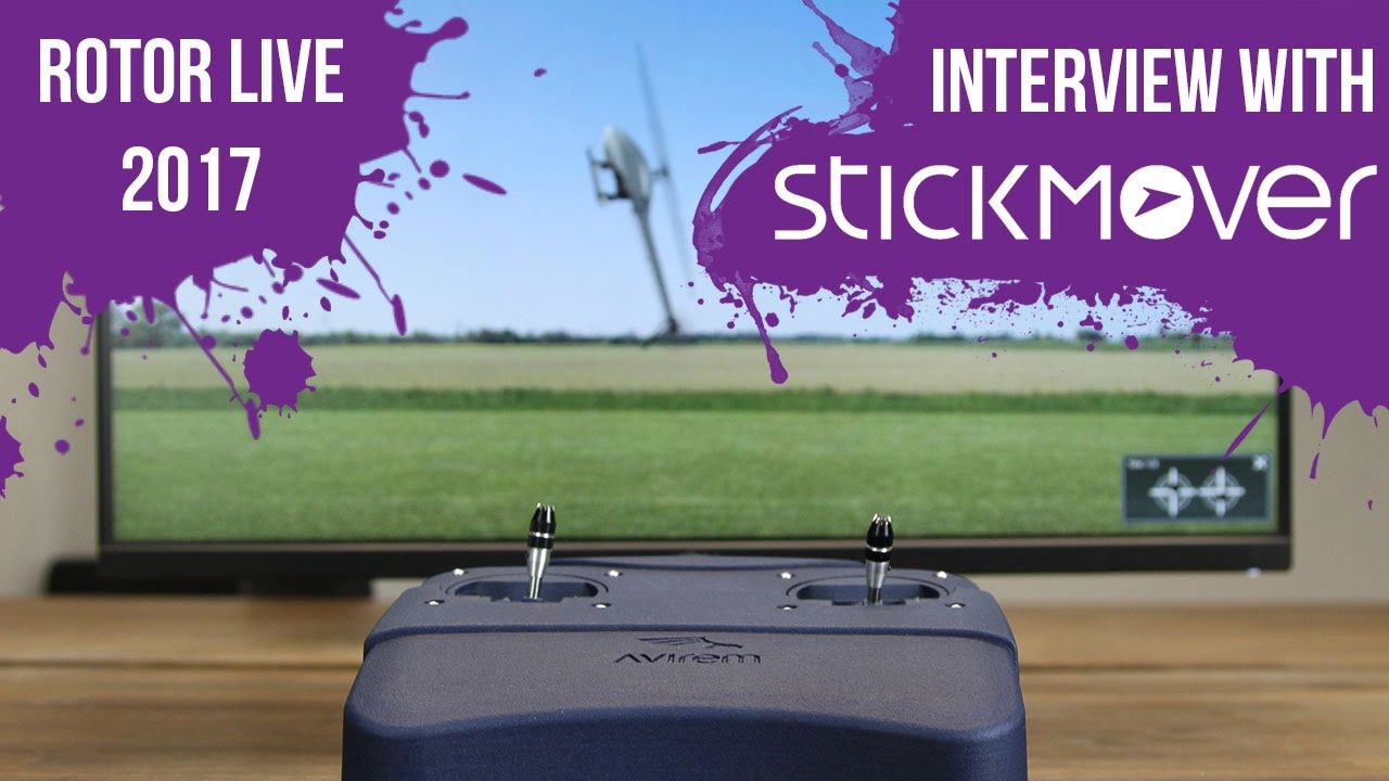 The new era of simulator flying // Interview with Stickmover // Rotor Live 2017