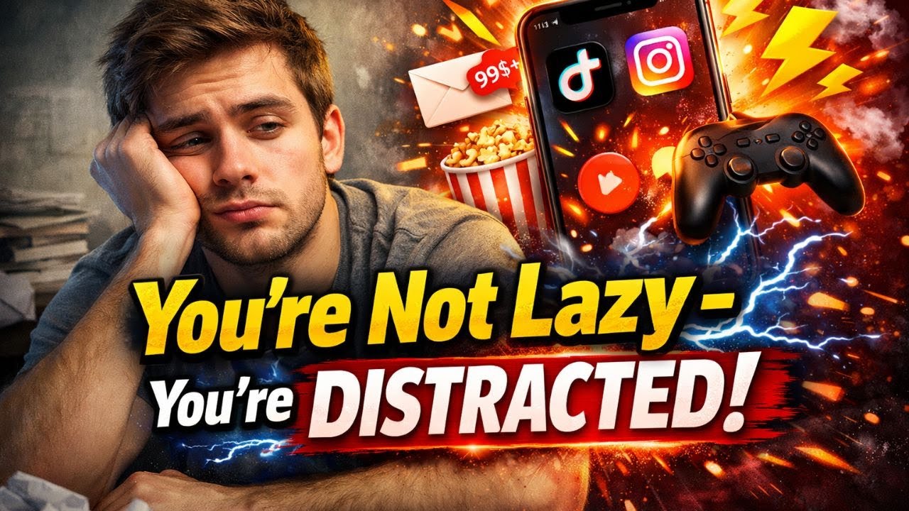 You’re Not Lazy — You’re Distracted