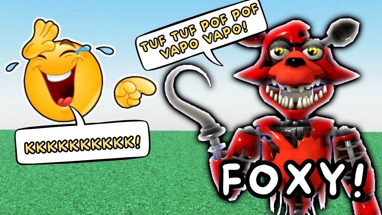 O FOXY VOLTOU NO ROBLOX VR! FOI MUITO ENGRAÇADO!