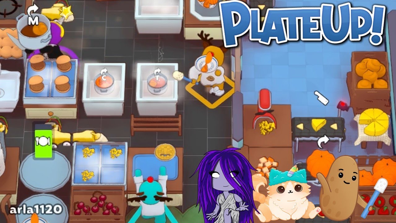 Burger Blasters! Trio Burgers with esaclys and SheBanshee! PlateUp!
