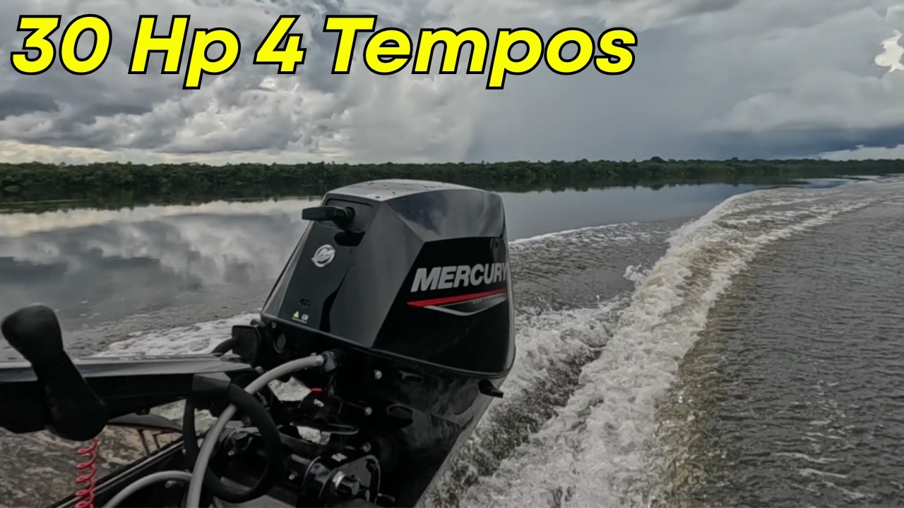 Mercury 30Hp 4 Tempos EFI  - Unboxing...