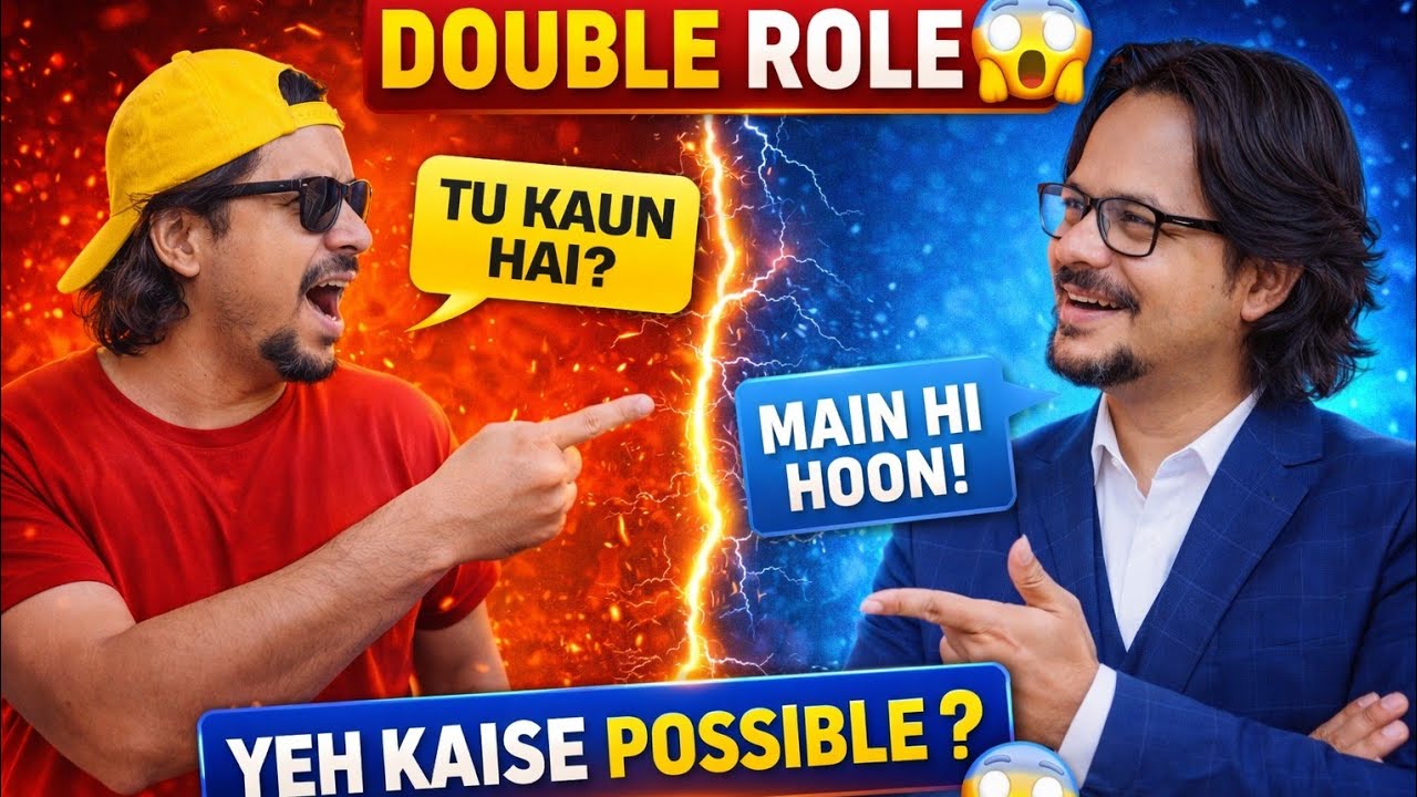 How to Make Double Role Video in Premiere Pro | @HANIYA-TV