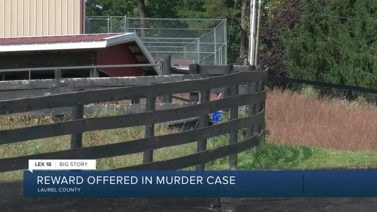Reward offered in Laurel County murder case