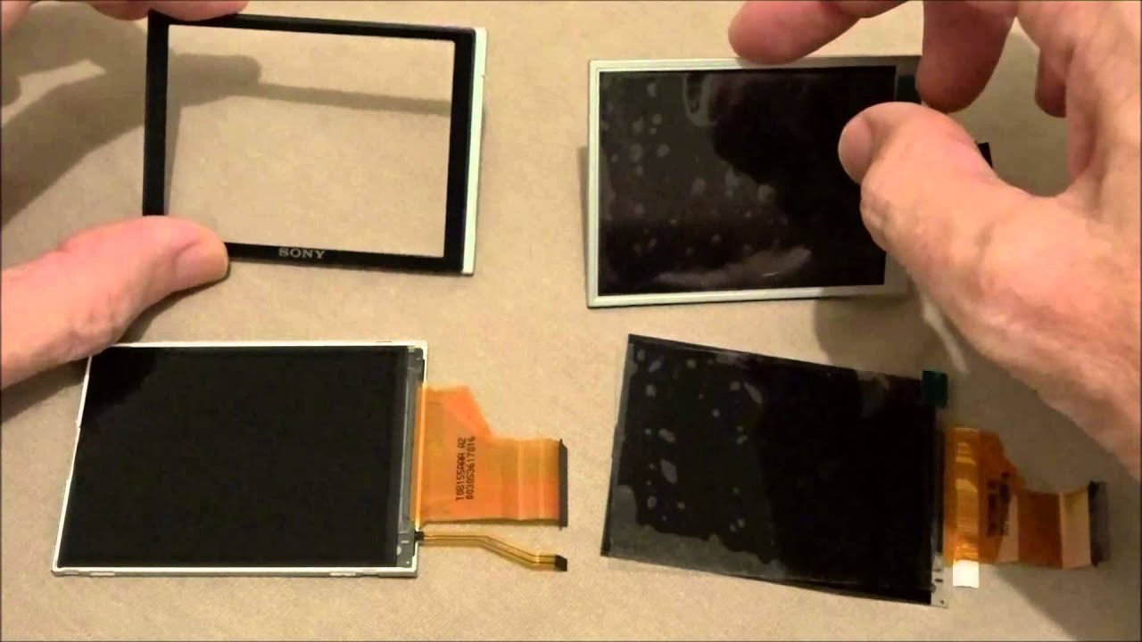 Sony DSC-HX50V LCD Screen repair replacement HX50 HX60V
