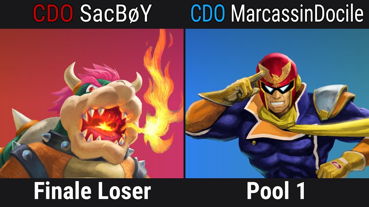 Sacboy (Bowser) Vs MarcassinDocile (Captain Falcon) | Limoges Laser League Bi Weekly #79