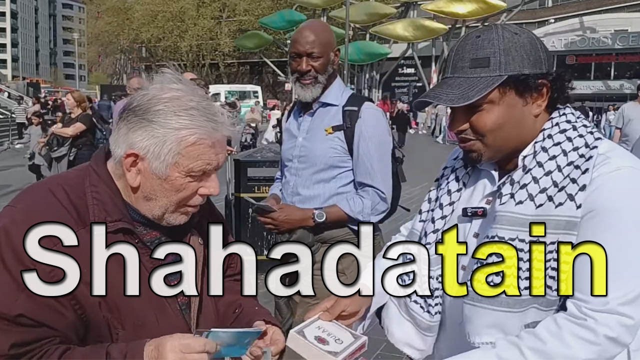 Br. Sharif | Beautiful Dawah, Old Man Ready  For The Good Ending | Stratford Dawah #Islam #CMFDawah