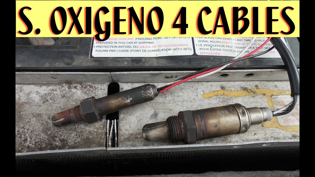 Como probar sensor de oxigeno 4 cables OBD2