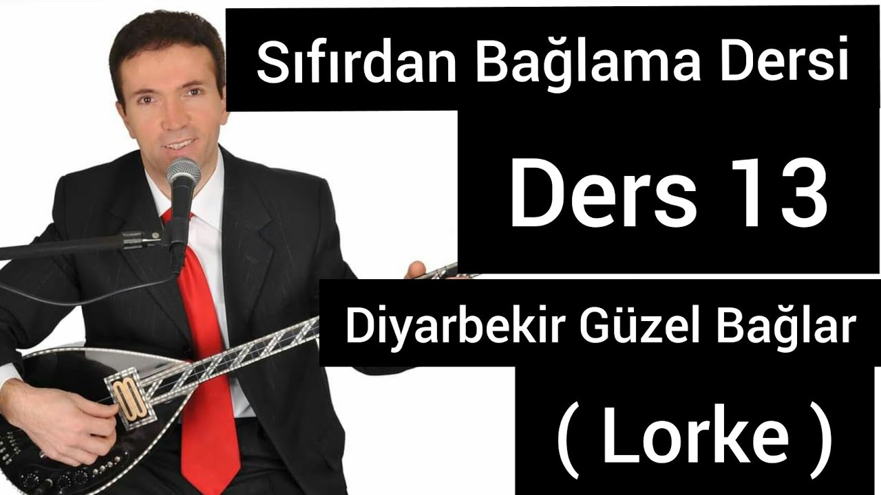 SIFIRDAN  BAĞLAMA DERSİ (13)  Lorke lorke isimli halay türkü notası kısa sap bağlama ile çalındı