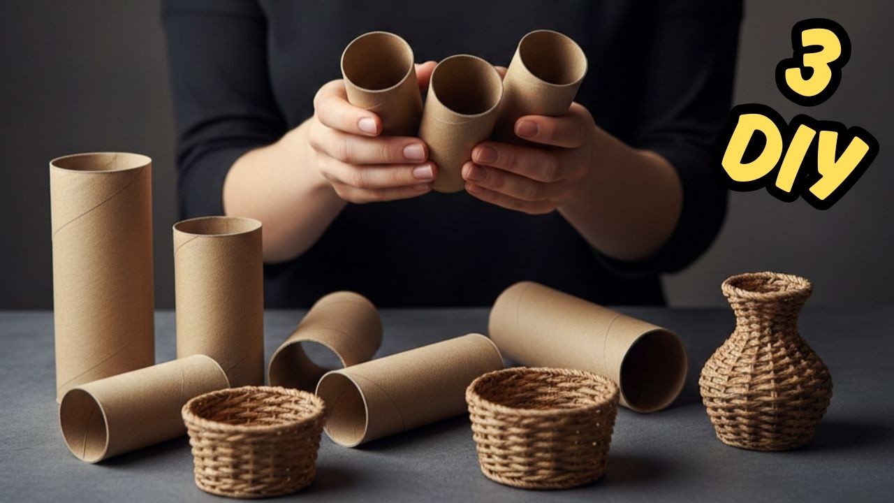 You'll Never Look at Toilet Paper Rolls the Same Way Again! ♻️ Amazing Recycled DIY Ideas for You