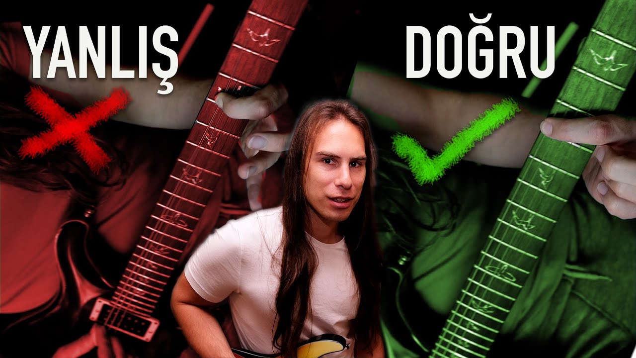 Yeni Başlayan ve İnternetten Öğrenen Gitaristlerin Yaptığı Hatalar | Elektro Gitar Dersi