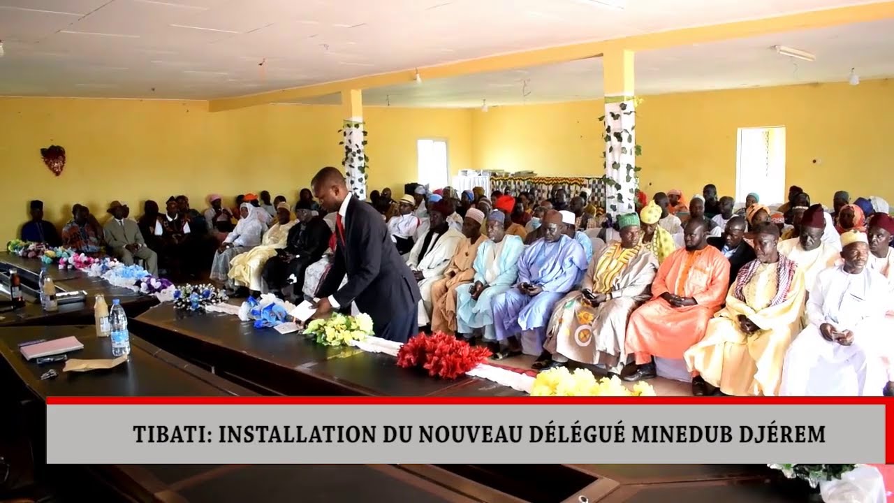 TIBATI : INSTALLATION DU NOUVEAU DÉLÉGUÉ MINEDUB DJÉREM