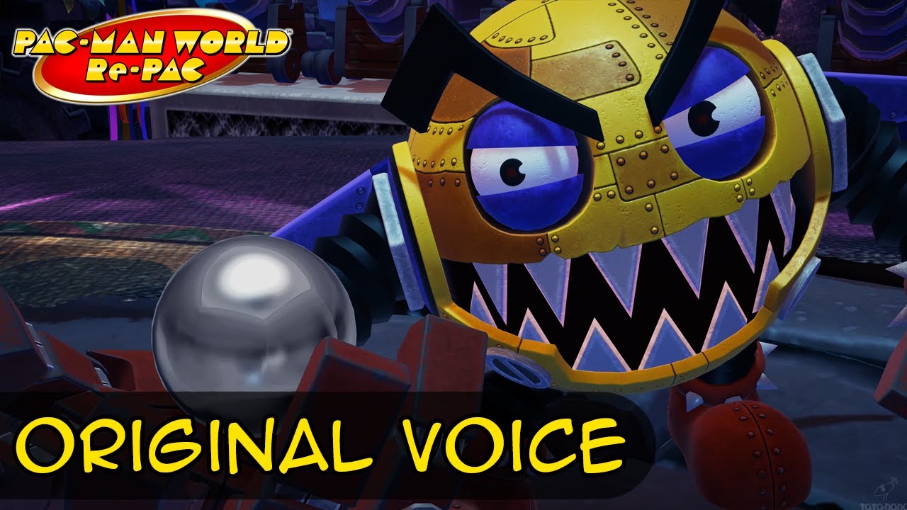 Pac-Man World Re-Pac - Toc-Man Boss Battle with Original Voice [4k-60FPS]