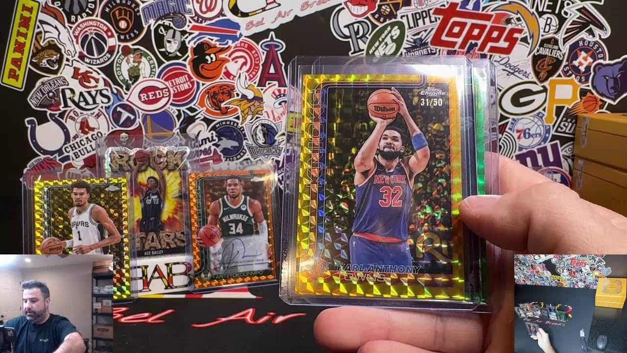 2025-26 Topps Chrome Basketball Breakers Delight Full Case PYT