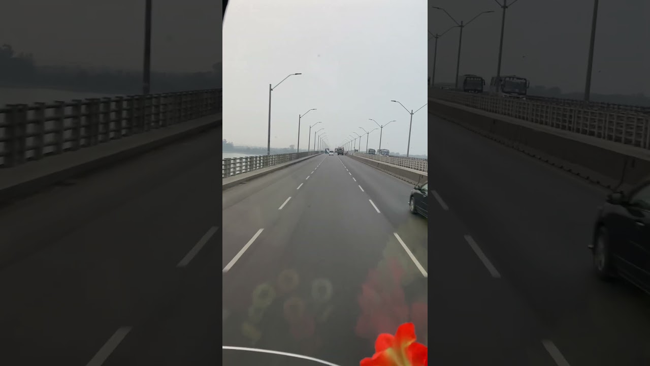 Meghna Bridge 🌉 #meghnariver #meghna_river #bd
