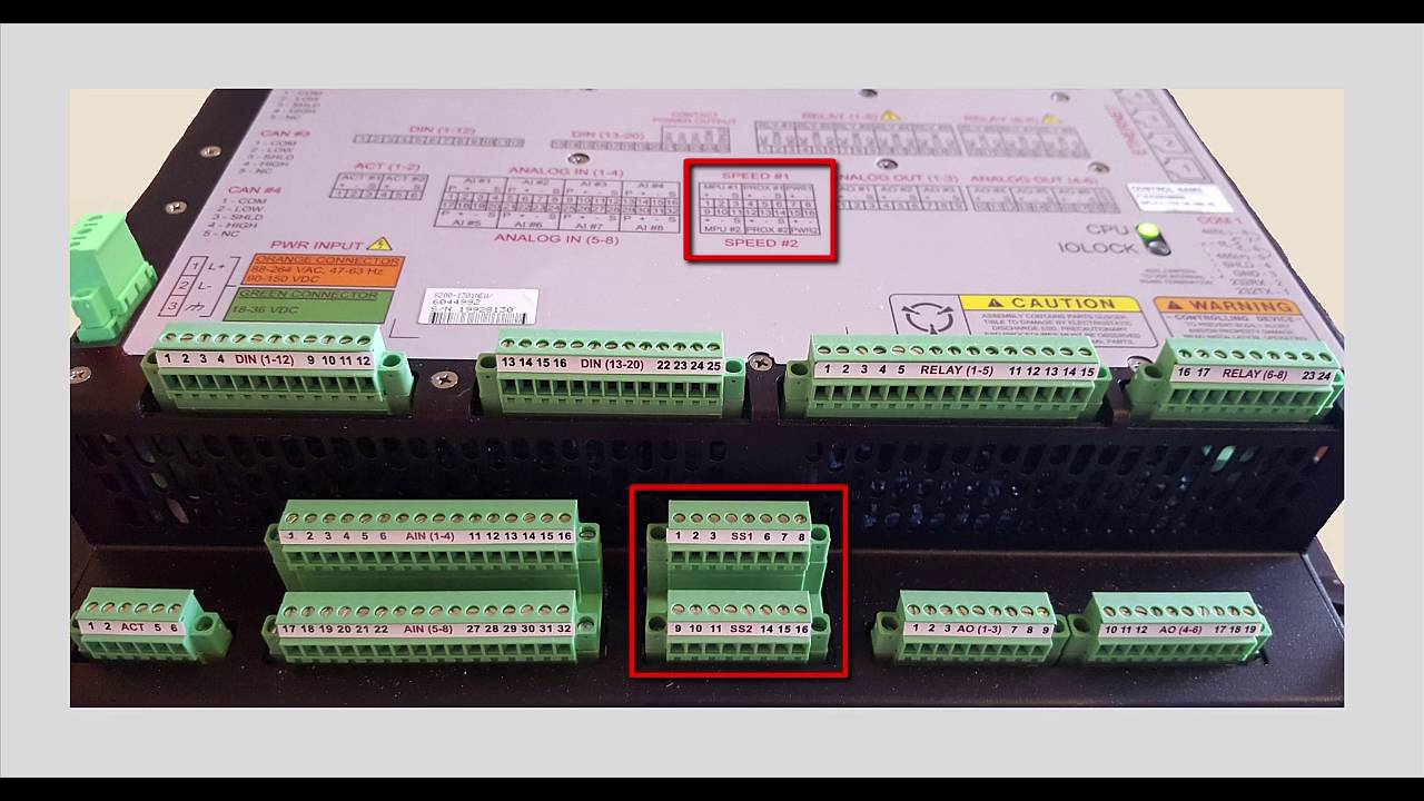 4 Wiring Connections for Analog and Speed Signals