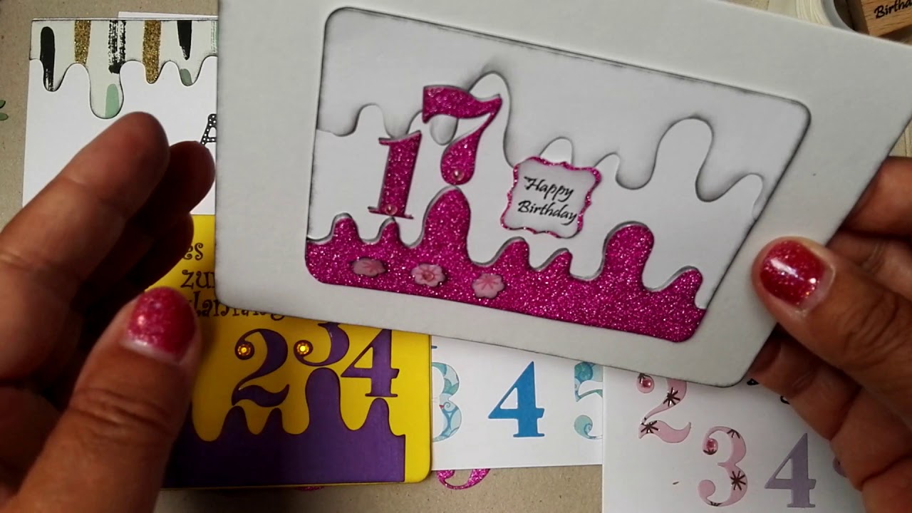 Inloveart Shop, Stanzentest, Karten zum Schulanfang und Geburtstag