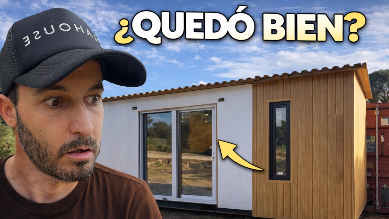 El final no salió como esperaba… (CASA CONTENEDOR terminada)