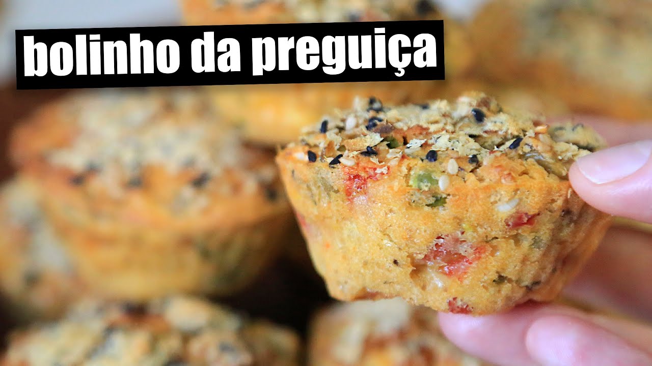 BOLINHO DA PREGUIÇA | MUFFIN SALGADO VEGANO | TNM Vegg