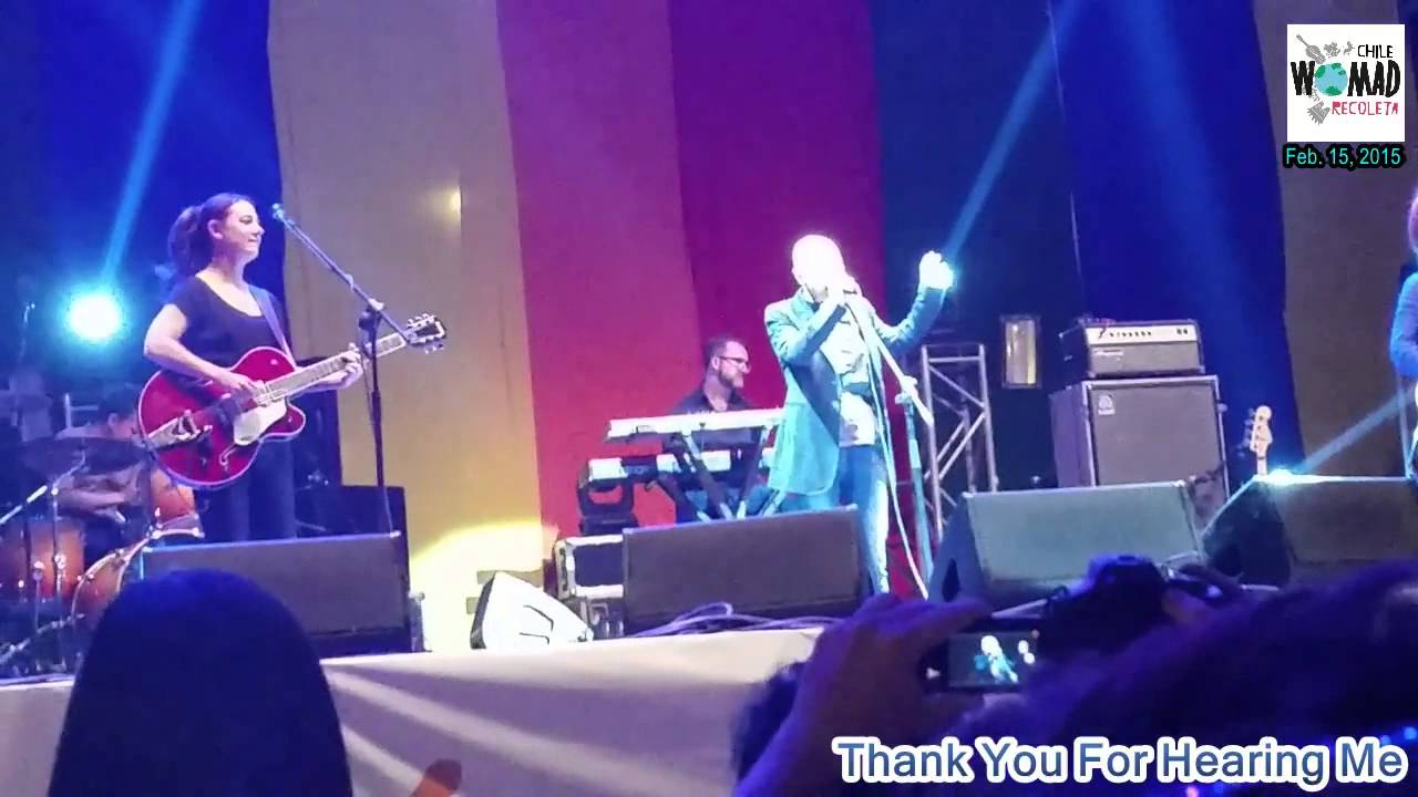 Sinéad O'Connor en Chile (WOMAD, Plaza de la Paz, Recoleta, 15 de febrero de 2015)