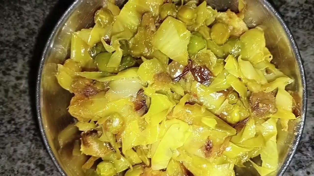 Yummy 😋 Cabbage Recipe | Pattagobhi Matar Aalu Ki Recipe.. #viralvideos #food #cooking #recipe 