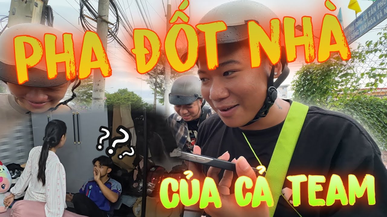 TNB - Một Pha Đốt Nhà Của Nguyên Team Dành Tặng Riêng Cho Nhã ! | Thanh Nhã TV