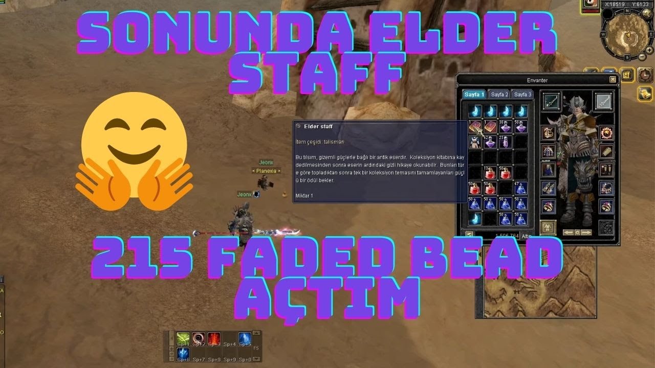SONUNDA ELDER STAF ÇIKTI 215 FADED BEADLA BİRLİKTE #SİLKROAD #GAMEGAMİ #TROYA #FGW #TALİSMAN