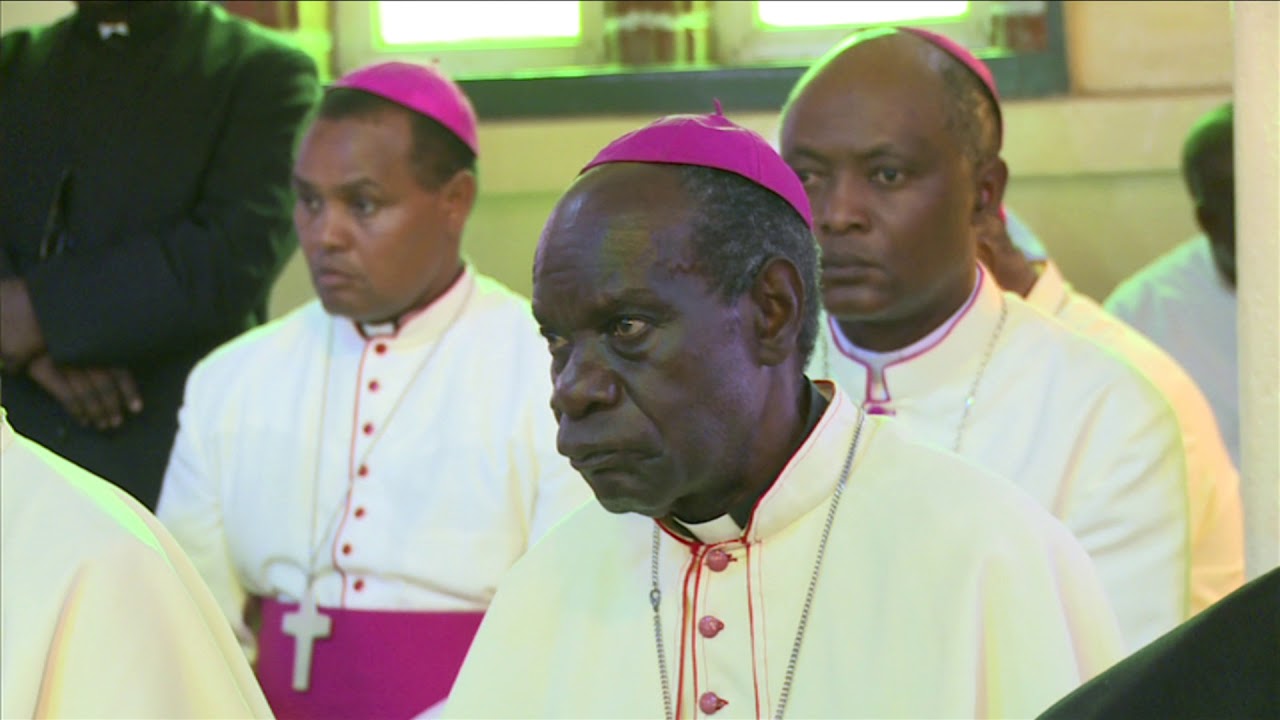 IBADA YA MAZISHI ASKOFU EVARISTO CHENGULA IMC