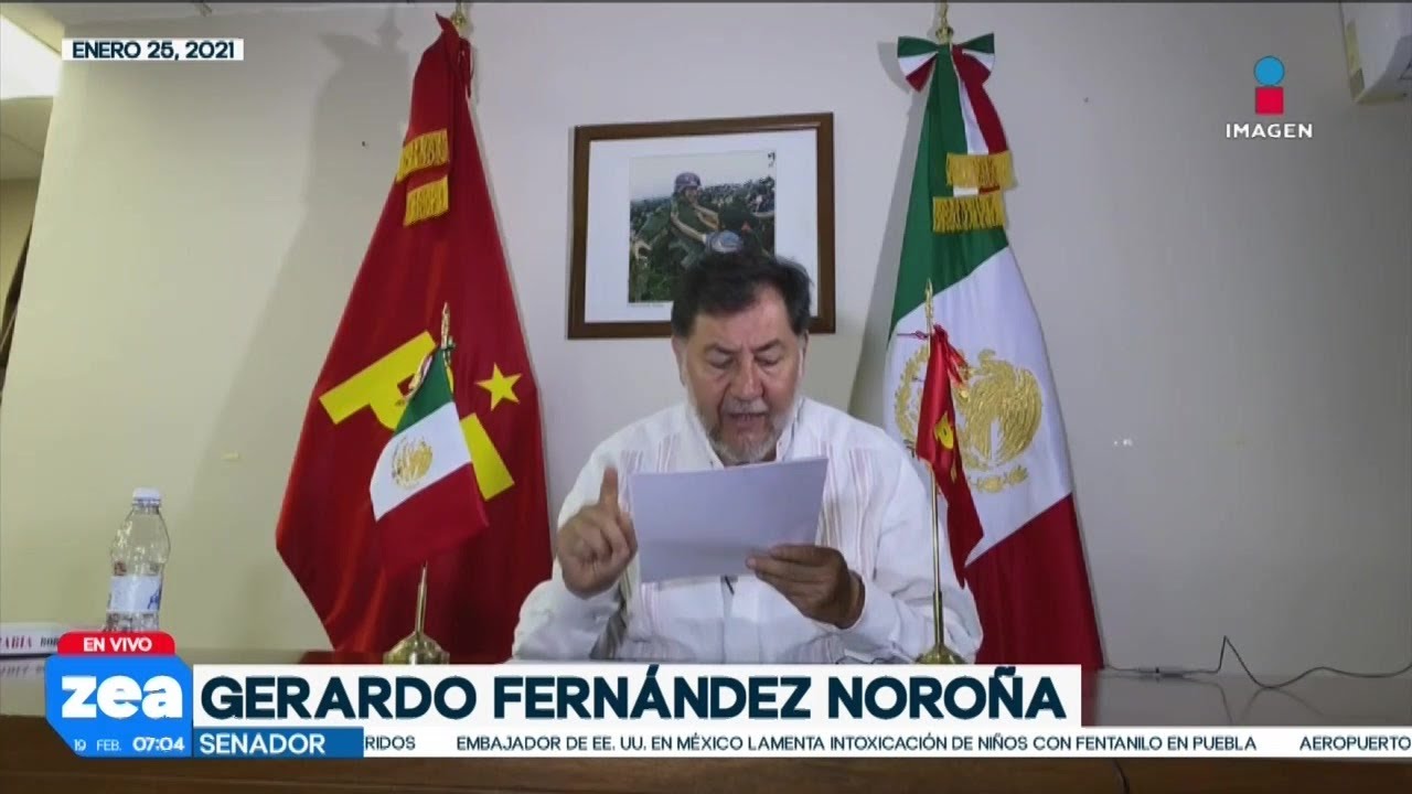 Noroña ha sido acusado de violencia política de género en varias ocasiones | Noticias Francisco Zea