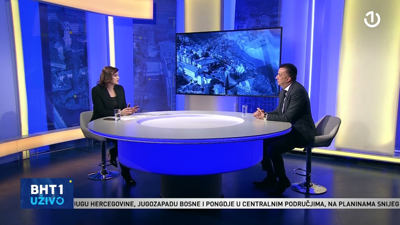 BHT1 Uživo: Vedran Lakić, federalni ministar za energije, rudarstva i industrije