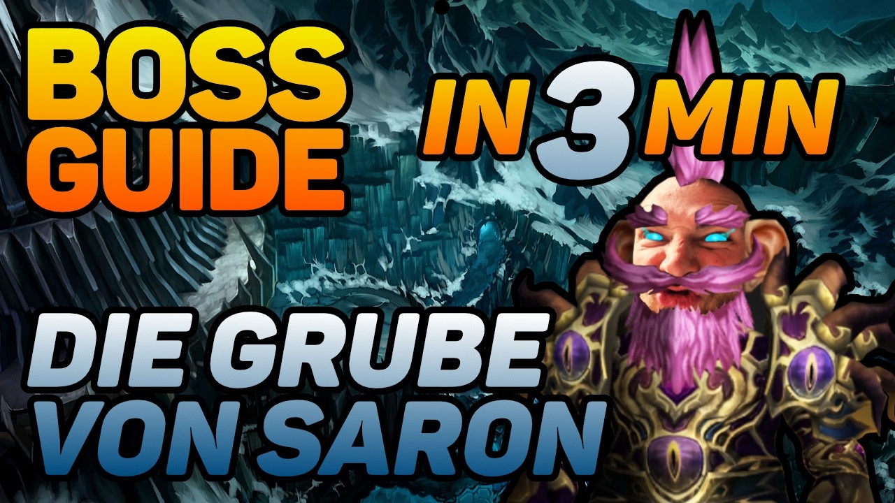 Boss-Guide | Grube von Saron in 3 Min erkl&auml;rt | WoW Midnight Season 1 [Mythisch]