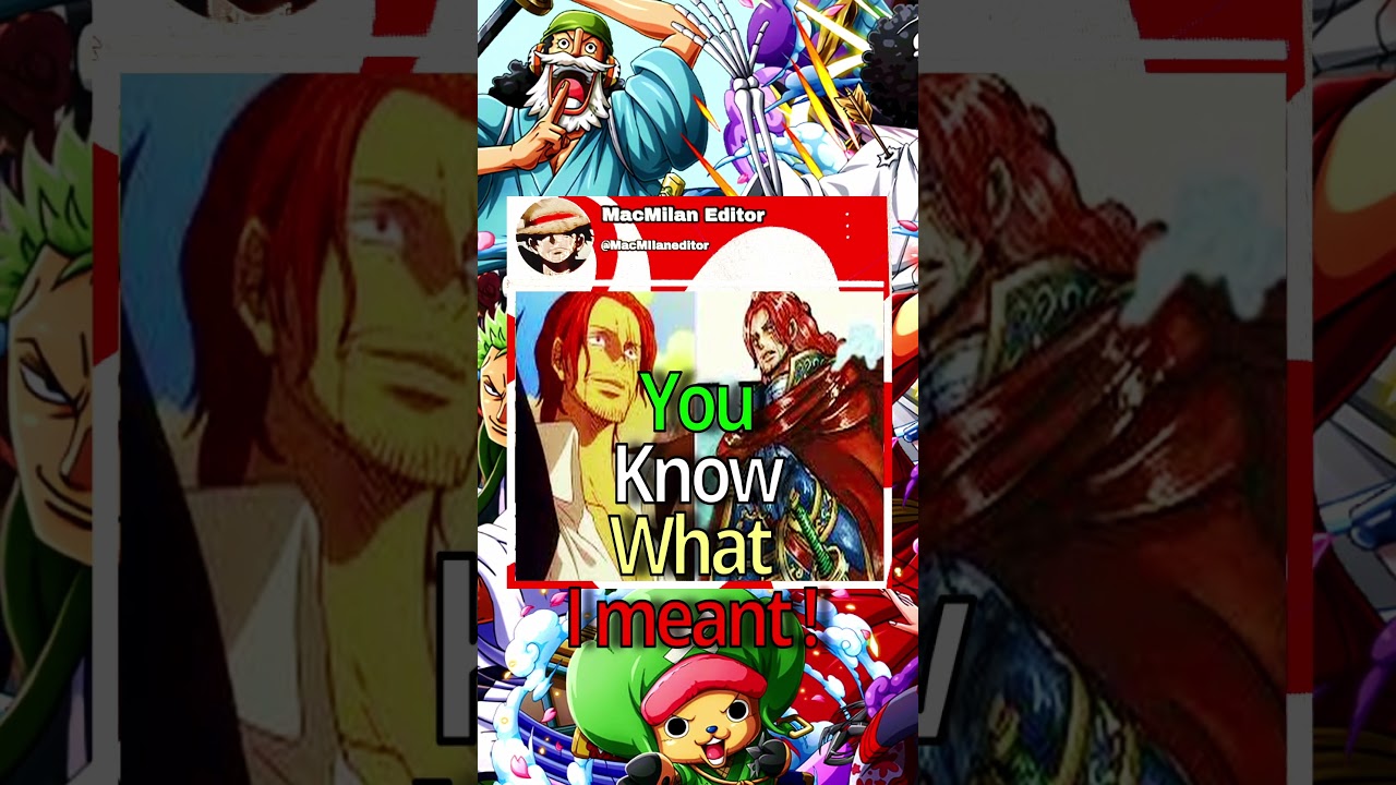One piece chapter 1038 spoiler #trending #shorts #shortsfeed #onepiece #shanks #onepiecemanga #trend