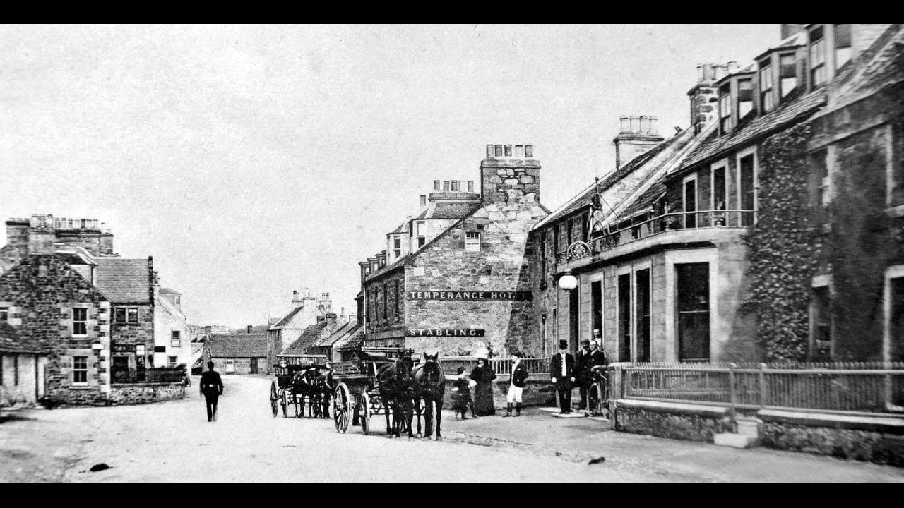 Old Photographs Aberlady Scotland
