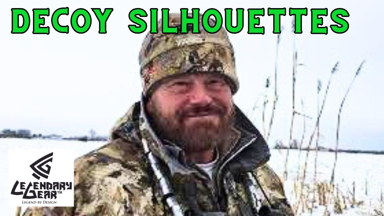 DECOY SILHOUETTE Overview for Goose Hunting by GEORGE LYNCH of LEGENDARY GEAR. #goosehunting