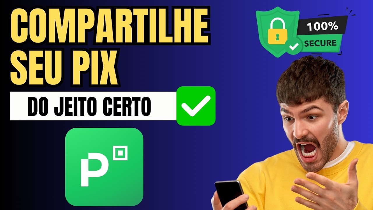 Como compartilhar chave pix Picpay- Passo a Passo R&aacute;pido